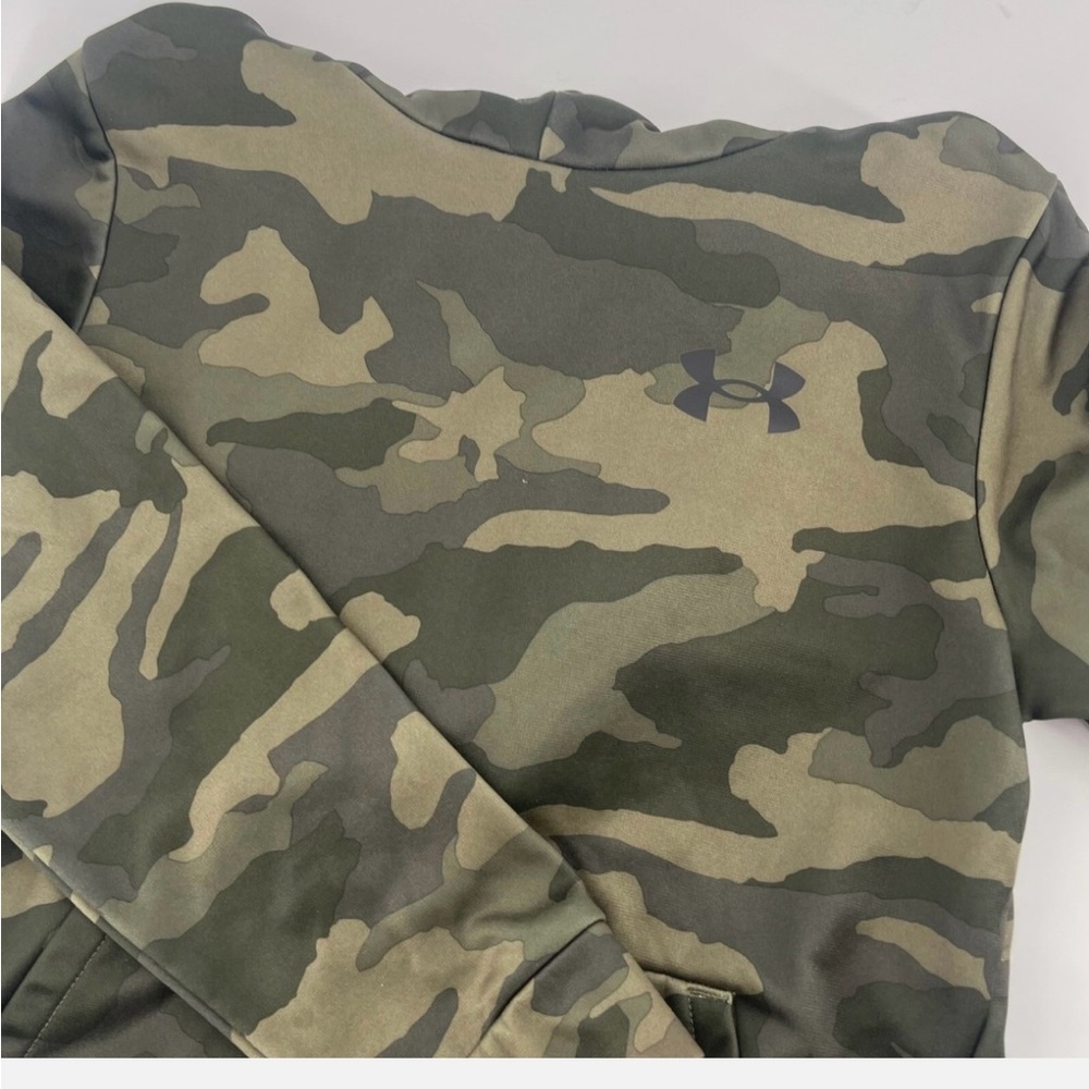 Under Armour Boys Fleece Printed Camo Hoodie